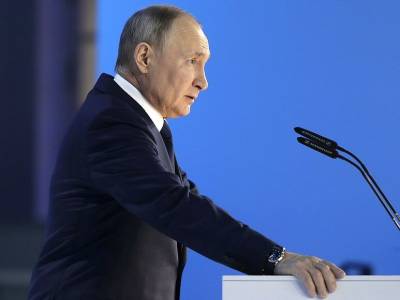 Владимир Зеленский - Владимир Путин - Александр Лукашенко - Борис Вишневский - Валентин Матвиенко - Валентина Матвиенко - Путин в своем послании только раз вспомнил об Украине - gordonua.com - Россия - Украина