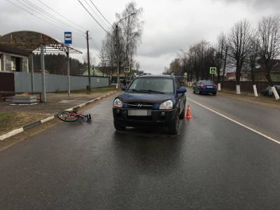 Момент наезда на велосипедиста в Тверской области снял видеорегистратор участника ДТП - afanasy.biz - Тверская обл.