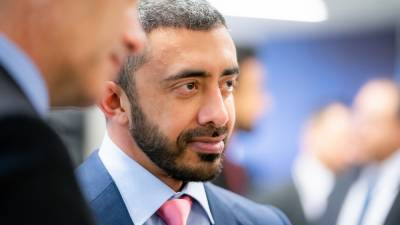 Глава МИД ОАЭ встретился со спецпосланником Израиля по странам Персидского залива - riafan.ru - Эмираты - Абу-Даби