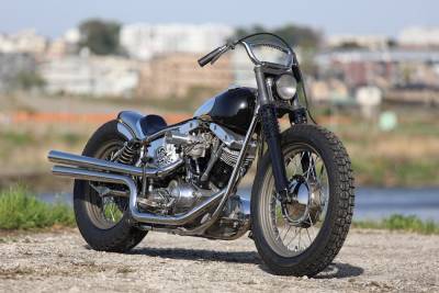 Мощный и минималистичный: мастера прокачали 50-летний Harley-Davidson FLH Shovelhead – фото - 24tv.ua