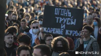 Колонна протестантов растянулась на километры по центру Екатеринбурга (ФОТО) - newdaynews.ru - Екатеринбург