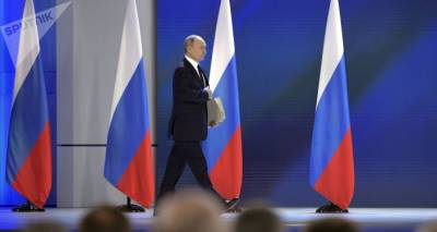Владимир Путин - Николай Межевич - Намеки Донбасс и защита Лукашенко – эксперты о послании Путина - ru.armeniasputnik.am - Вашингтон - Литва - Донбасс