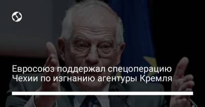 Евросоюз поддержал спецоперацию Чехии по изгнанию агентуры Кремля - liga.net - Брюссель