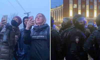 Алексей Навальный - Задержания, Киплинг и шествие. Акция в защиту Навального в Петрозаводске: как это было - gubdaily.ru - Петрозаводск