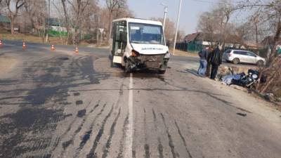 В Приморье мотоциклист погиб в ДТП с пассажирским автобусом - piter.tv - Приморье край - Уссурийск