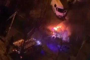 В Донецке взорвался автомобиль, видео - real-vin.com - ДНР - Донецк