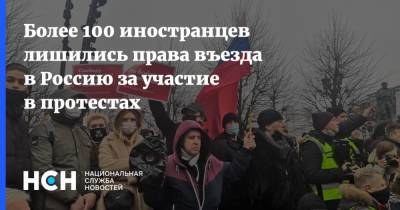 Алексей Навальный - Более 100 иностранцев лишились права въезда в Россию за участие в протестах - nsn.fm - Москва