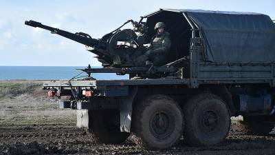 Сергей Шойгу - Шойгу оценил результаты военных учений в Крыму - iz.ru - Крым