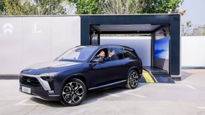Фирма NIO начала монтаж станций для замены аккумуляторных батарей - usedcars.ru - Пекин