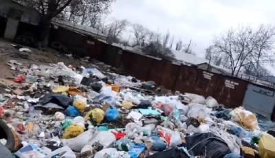 "Это сделали те самые одесситы": в сети показали жуткую свалку в одном из районов города, видео - odessa.politeka.net - Одесса
