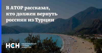 Майя Ломидзе - В АТОР рассказал, кто должен вернуть россиян из Турции - nsn.fm - Турция - Стамбул - Танзания