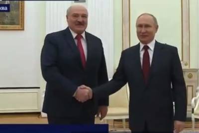 Владимир Путин - Александр Лукашенко - В Кремле начались переговоры Путина и Лукашенко - mk.ru - Москва - Минск