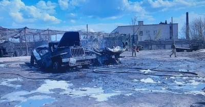 В военной части на Луганщине произошел пожар, есть пострадавший, - штаб ООС (фото) - focus.ua - Кременная