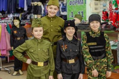 Военная форма для детей к 9 Мая поступила в «Для самых главных» в Чите - chita.ru - Чита