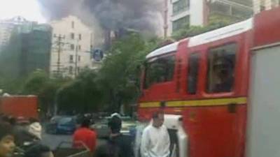 Восемь человек погибли при пожаре на промышленном объекте в китайском Шанхае - runews24.ru - Шанхай - Shanghai
