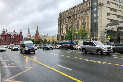 Нанесение разметки для военной техники завершили в центре Москвы в рамках подготовки к параду - vm.ru - Москва