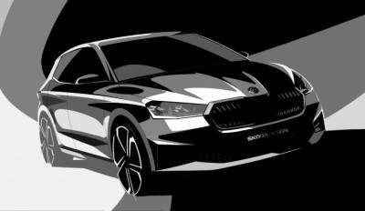 Skoda показала дизайн новой Fabia - autostat.ru