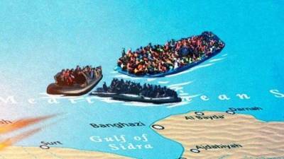 Ливия - Более сотни мигрантов погибли в Средиземном море при опрокидывании лодки - newinform.com - Екатеринбург