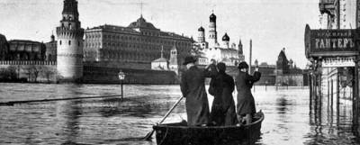Москва как Венеция: 113 лет назад произошло самое мощное наводнение в столице - runews24.ru - Москва