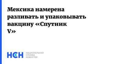 Марсело Эбрард - Мексика намерена разливать и упаковывать вакцину «Спутник V» - nsn.fm - Мексика