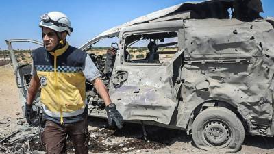 Александр Карпов - Подозрительную активность «Белых касок» зафиксировали в Идлибе - iz.ru - Сирия