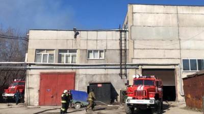 Крупное возгорание произошло в промышленной зоне Новосибирска - iz.ru - Новосибирск - Биробиджан