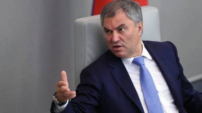 Вячеслав Володин - Володин — западным журналистам: Ведите себя прилично! - eadaily.com - Англия