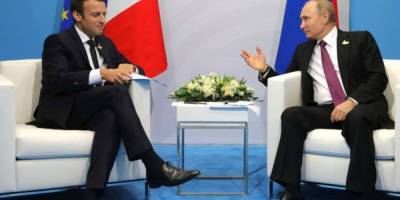 Владимир Путин - США «подставили» Макрона предоставив эфир Путину - newzfeed.ru