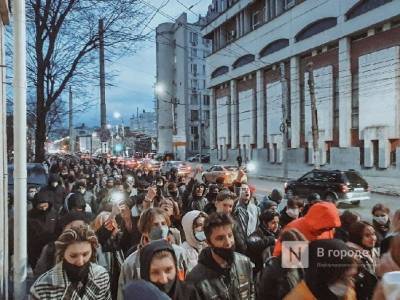 Алексей Навальный - Ирина Славина - Число задержанных из-за несанкционированного митинга в Нижнем Новгороде возросло до 12 - vgoroden.ru - Нижний Новгород