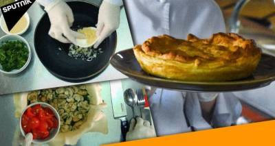 Вкусные рецепты: как приготовить постный пирог - видео - sputnik-georgia.ru - Грузия