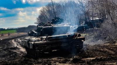Украинские танкисты провели учения в Донецкой области - ru.slovoidilo.ua - Донецкая обл.