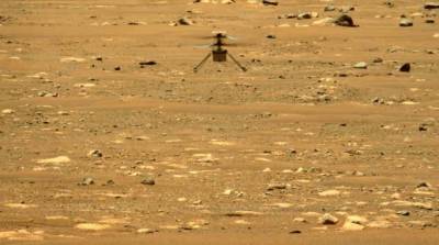 Вертолет Ingenuity выполнил второй полет над поверхностью Марса - techno.bigmir.net