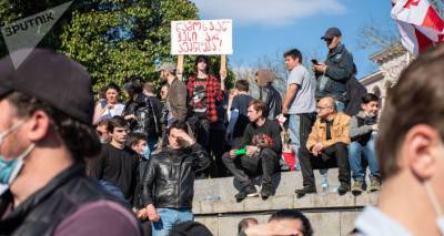 Акции протеста против Намахвани ГЭС в Грузии: центр Кутаиси снова перекрыт - sputnik-georgia.ru - Грузия - Тбилиси