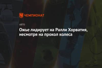 Ожье лидирует на Ралли Хорватия, несмотря на прокол колеса - championat.com - Хорватия - county Ford