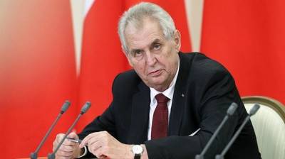Милош Земан - В Чехии анонсировали чрезвычайное телеобращение президента - news-front.info - Чехия - деревня Врбетица