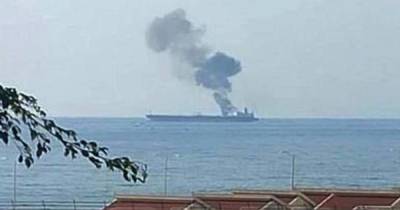 Пожар на танкере в Сирии потушили - ren.tv - Сирия - Сана - Ливия - Ливан