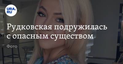 Яна Рудковская - Рудковская подружилась с опасным существом. Фото - ura.news