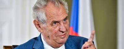 Милош Земан - Земан допустил, что взрывы во Врбетице произошли из-за неосторожности - runews24.ru