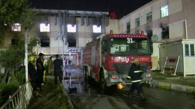 Багдад - В результате пожара в больнице Багдада, где лечили больных коронавирусом, погибли 82 человека - news-front.info - Ирак - Baghdad