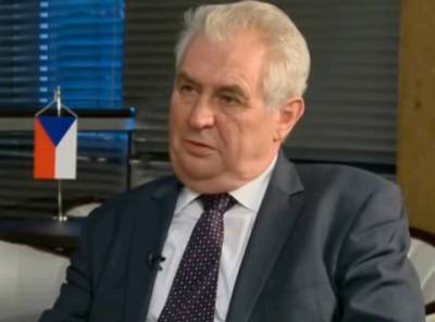 Милош Земан - Земан заявил, что доказательств причастности России ко взрывам во Врбетице нет - vm.ru - Чехия