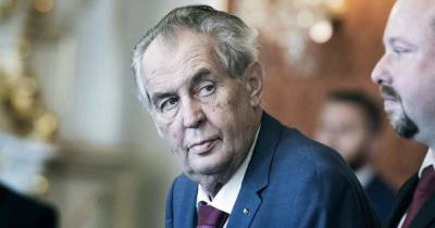 Милош Земан - Президент Чехии прокомментировал скандал со взрывами на складах боеприпасов - obozrevatel.com