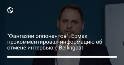 Юрий Бутусов - Христо Грозев - "Фантазии оппонентов". Ермак прокомментировал информацию об отмене интервью с Bellingcat - liga.net - Киев