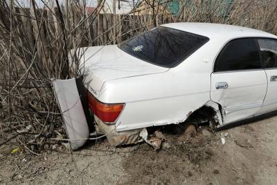 В Кургане автомобиль после аварии отбросило на пешехода - kikonline.ru - Курган