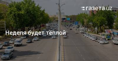 Неделя будет тёплой - gazeta.uz - Узбекистан