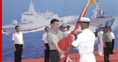 Си Цзиньпинь - Китайский флот получил три больших корабля в один день - profile.ru - Китай