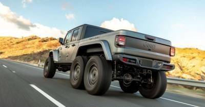 Напролом. Шестиколесный тюнинговый пикап Gladiator будет продаваться в салонах Jeep - focus.ua