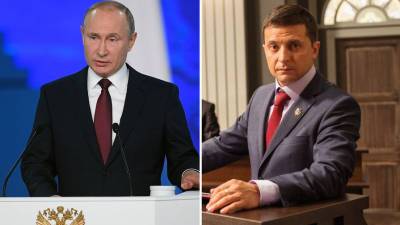 Владимир Зеленский - Владимир Путин - Дмитрий Песков - Песков: деталей по встрече Путина и Зеленского пока нет - gazeta.ru - Киев