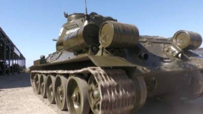 Легендарный Т-34 возглавит Парад Победы в Сирии - 5-tv.ru - Сирия - Минобороны