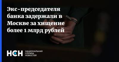 Ирина Волк - Экс-председателя банка задержали в Москве за хищение более 1 млрд рублей - nsn.fm - Москва