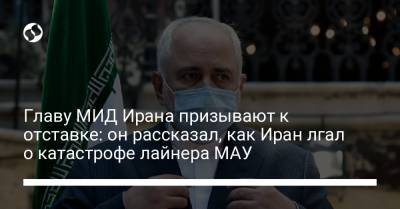 Мохаммад Джавад - Главу МИД Ирана призывают к отставке: он рассказал, как Иран лгал о катастрофе лайнера МАУ - liga.net - New York - Иран - Вена